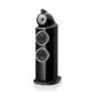 Preview: B&W Nautilus 802 D4, schwarz hochglanz