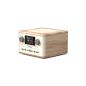 Preview: Pure C-D4 - Cotton White / Oak