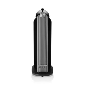 B&W Nautilus 802 D4, schwarz hochglanz