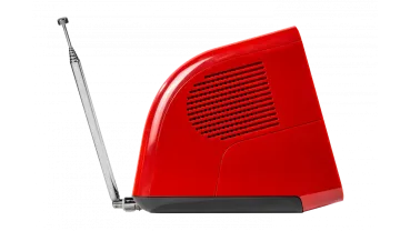 Preview: Elac RD100 DAB+ Uhrenradio, rot