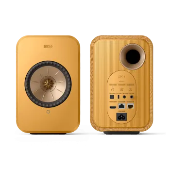 Preview: KEF LSX II in Amber Haze (Bernstein), Paarpreis