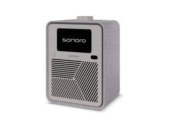 Preview: Sonoro Atron, Perlgrau - Silber