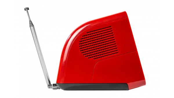 Elac RD100 DAB+ Uhrenradio, rot