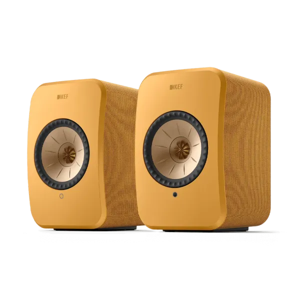 KEF LSX II in Amber Haze (Bernstein), Paarpreis