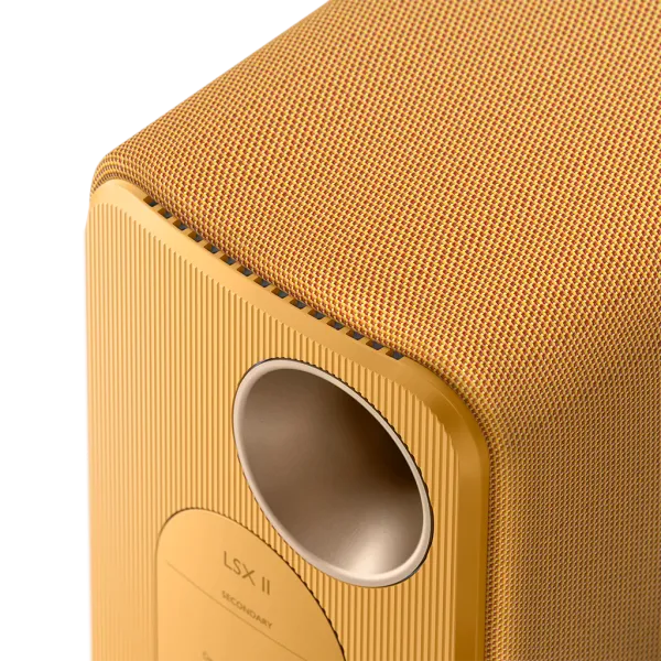 KEF LSX II in Amber Haze (Bernstein), Paarpreis