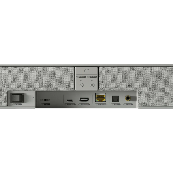KEF XIO Soundbar - silber