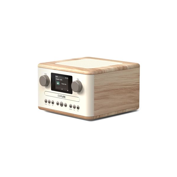 Pure C-D4 - Cotton White / Oak