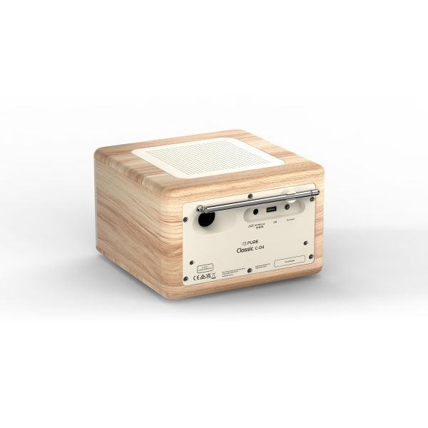 Pure C-D4 - Cotton White / Oak
