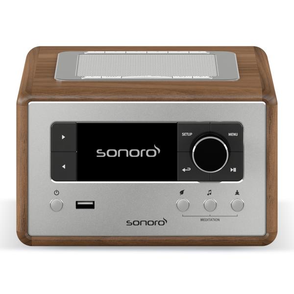 Sonoro Relax, walnuss - silber